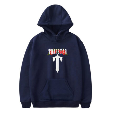 T-For Trapstar Blue Hoodie